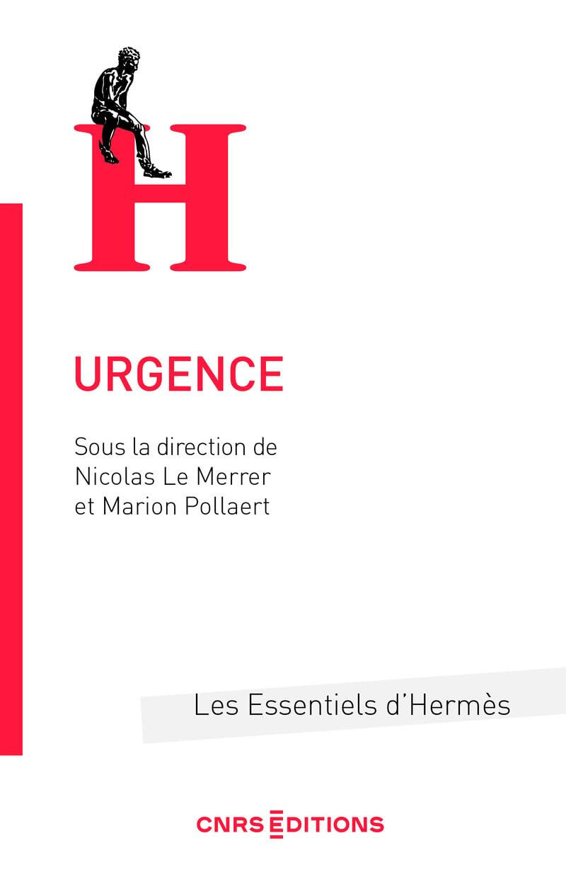 enzolesourt Couverture de l'essai collectif d'Enzo Lesourt sur l'Urgence, publié au CNRS