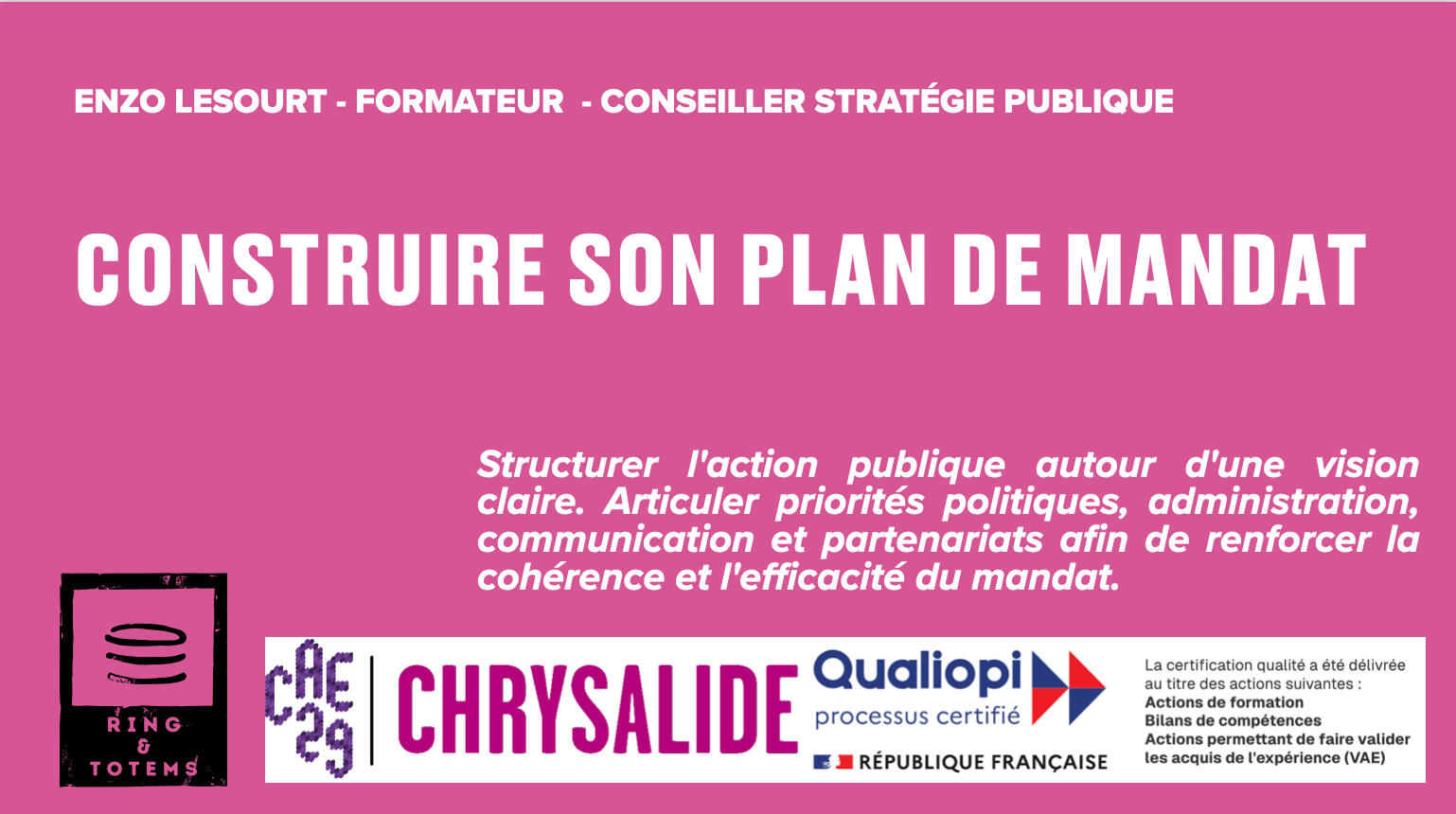 Formations en stratégie publique, plaidoyer, communication et mobilisation pour collectivités, associations, élu·es et organisations