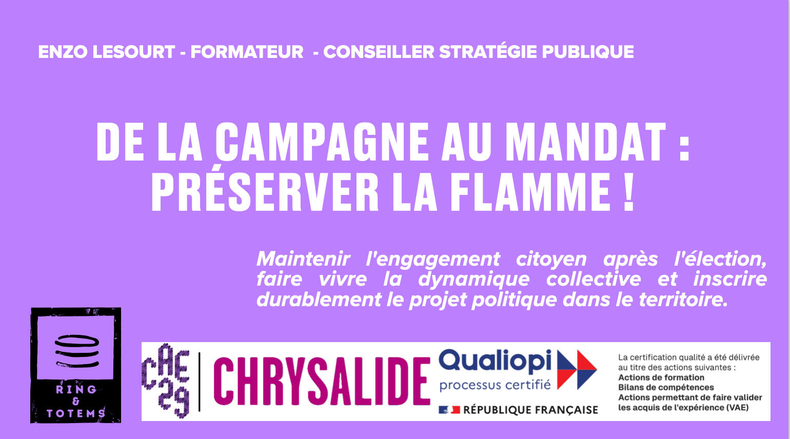 Formations en stratégie publique, plaidoyer, communication et mobilisation pour collectivités, associations, élu·es et organisations