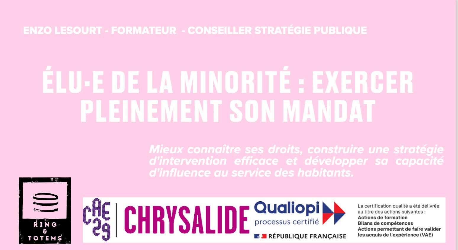 Formations en stratégie publique, plaidoyer, communication et mobilisation pour collectivités, associations, élu·es et organisations