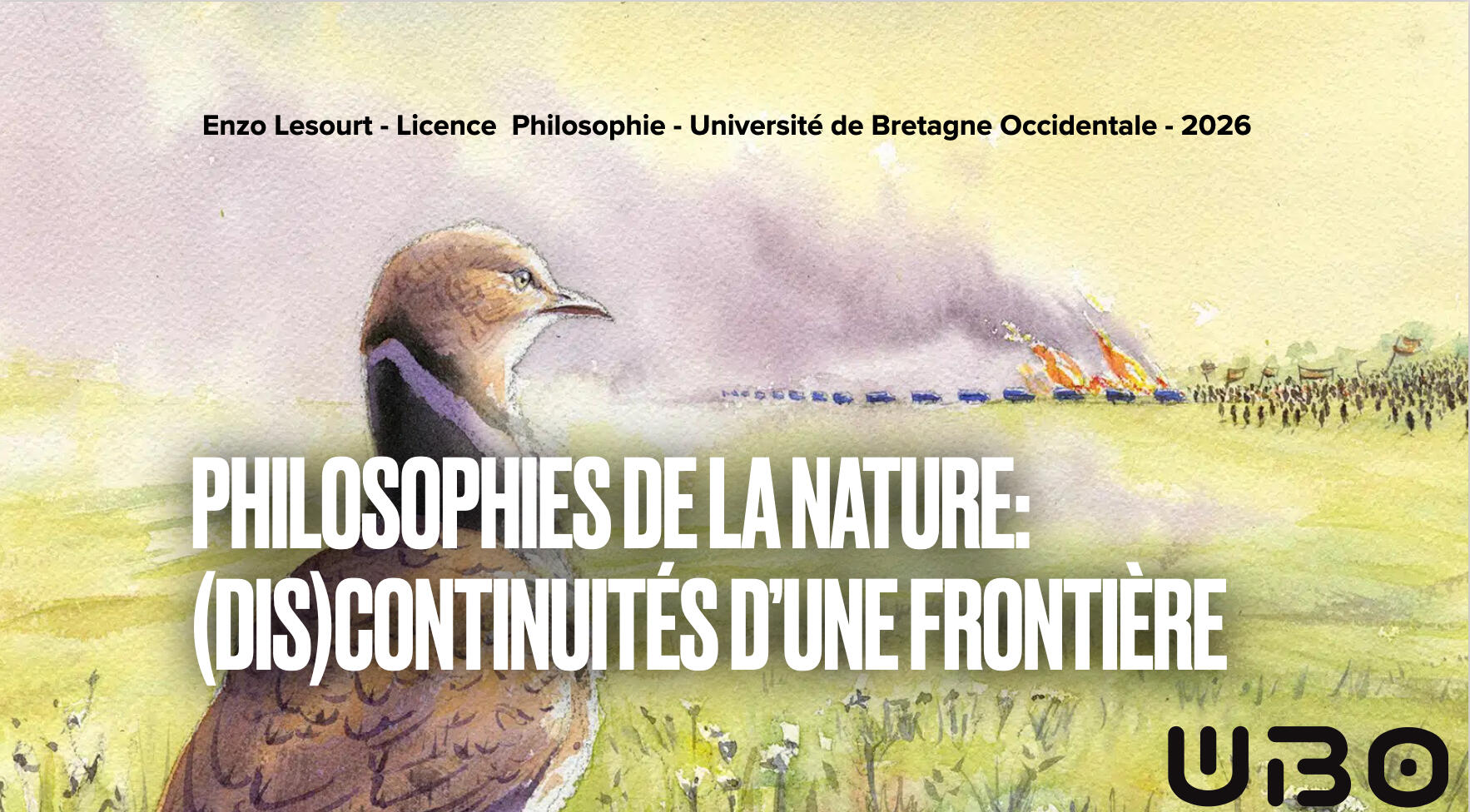 Support de cours sur la philosophie de la nature, l’écologie politique et les rapports entre sociétés et milieux vivants