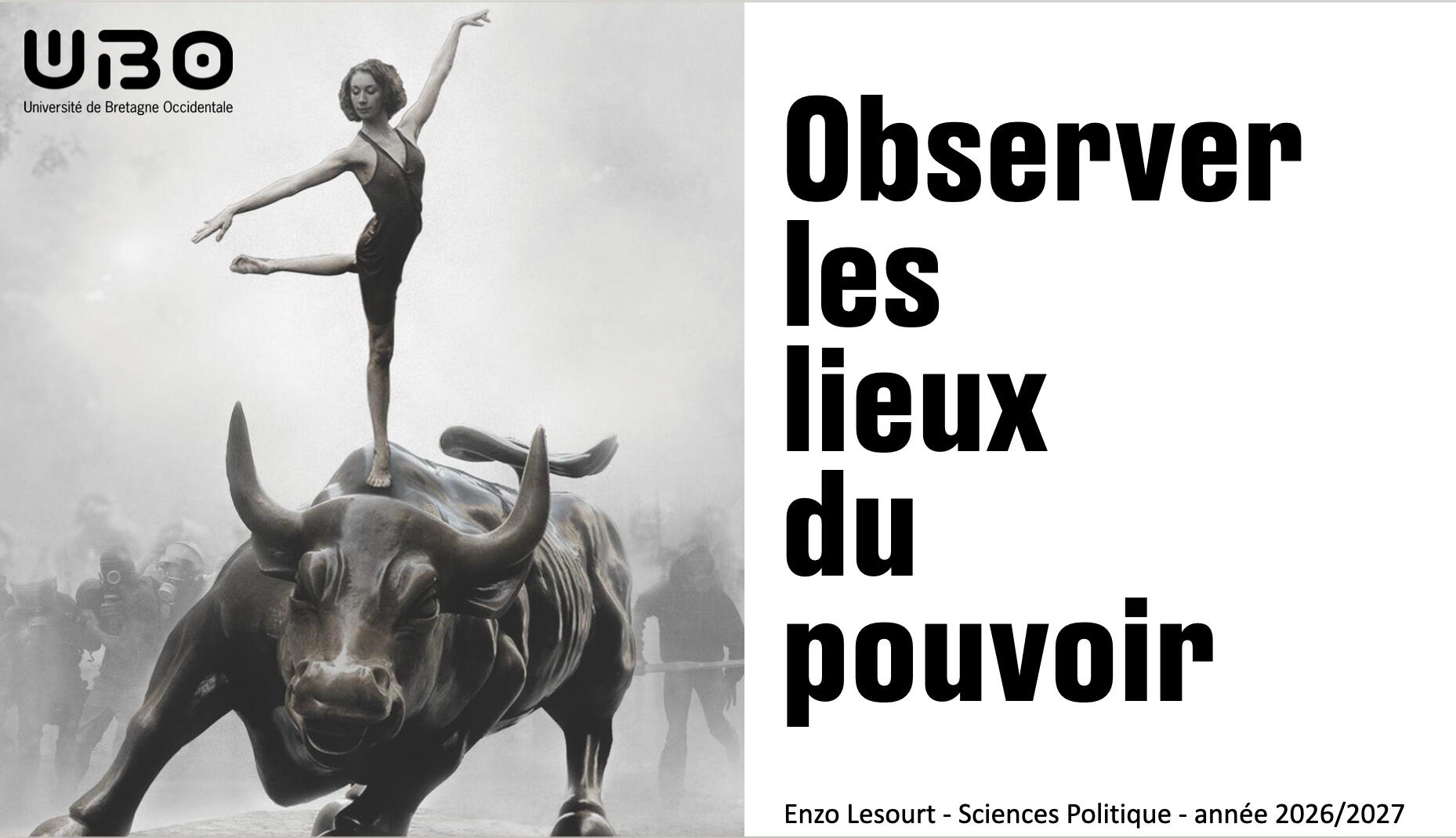 Slide de cours sur l’Anthropocène, les transformations écologiques et les enjeux politiques contemporains